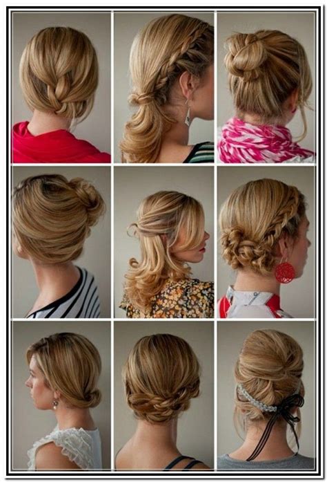 easy hairstyles for medium hair|easy ways to put up medium length hair.